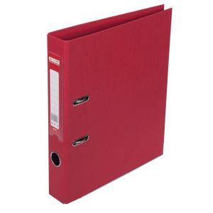 Grabador de doble cara "ELITE" BUROMAX, A4, ancho de extremo 50 mm, rojo