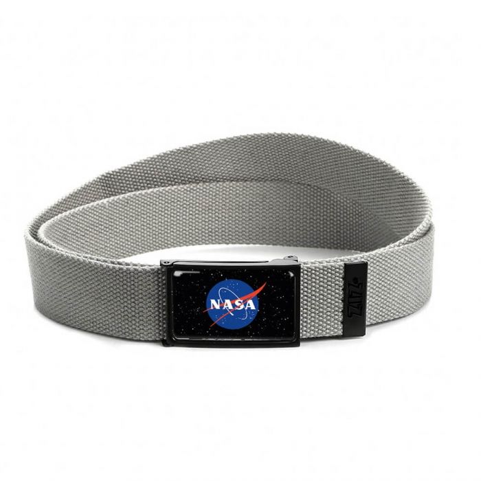 Ремінь ZIZ НАСА сірий (2905006)