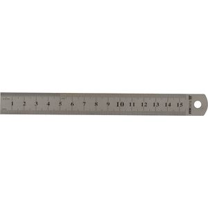 Steel ruler 15cm