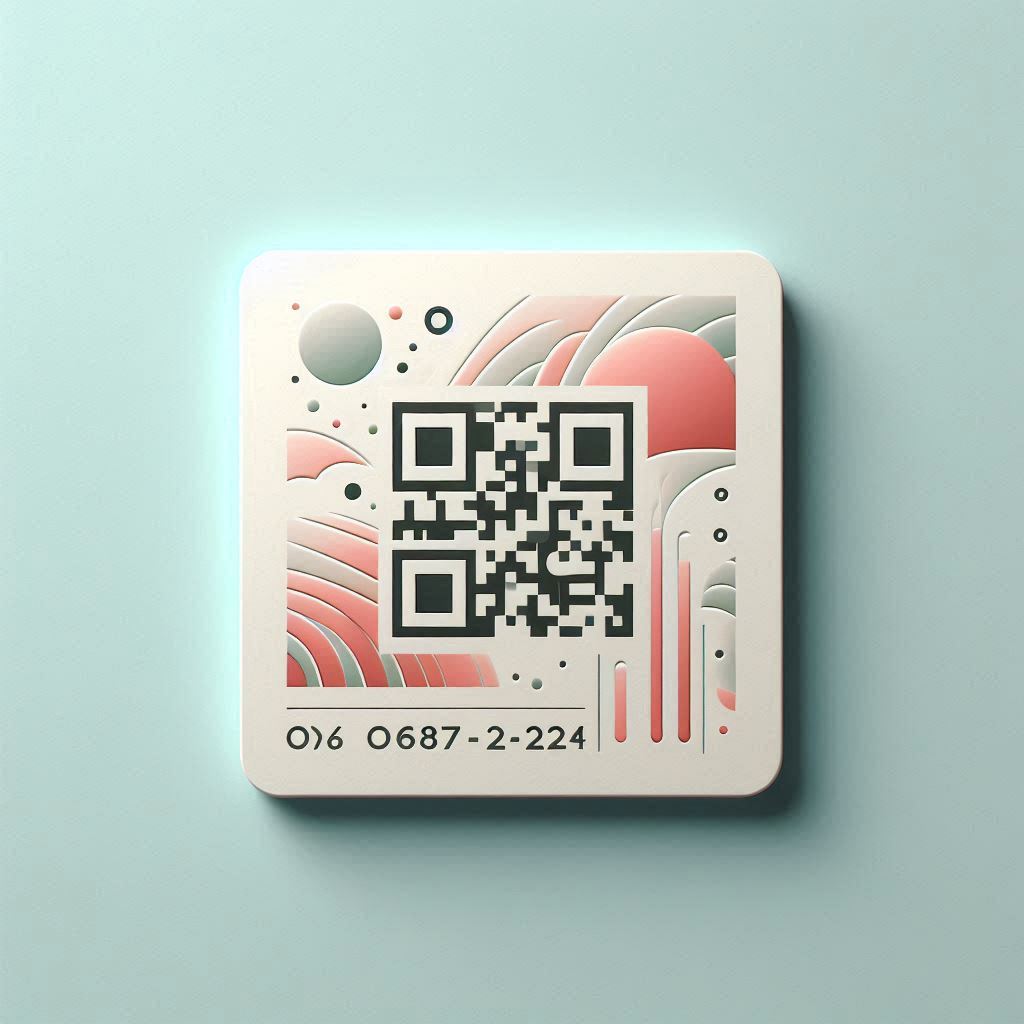 Square business card