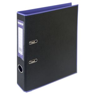 Recorder BUROMAX, A4, 50 mm, PP, purple/black