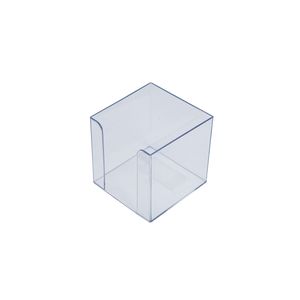 Pudełko papierowe 90x90x90mm, JOBMAX, przezroczyste