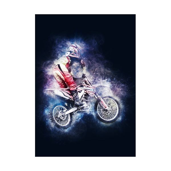 Poster A3 „Motorrad“