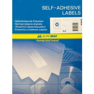 Selbstklebeetiketten 30 Stk., 70x29,7 mm (100 Blatt)