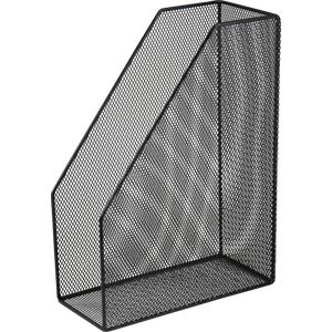 Vassoio carta verticale BUROMAX, metallo, nero