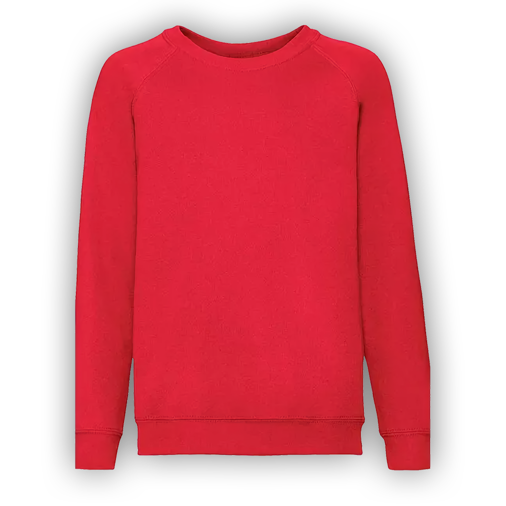 Sudadera infantil, roja, 3-4 años