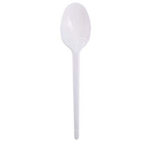 Disposable coffee spoon, white, 1.3 g, 100 pcs.