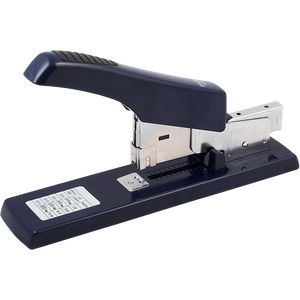 High-power stapler BUROMAX, 100 sheets, (staples No. 23), blue