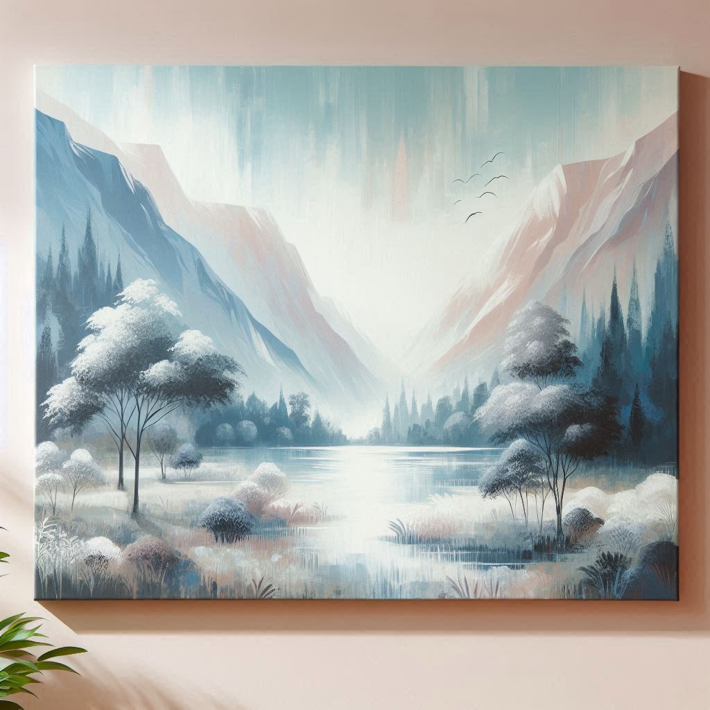Painting on canvas